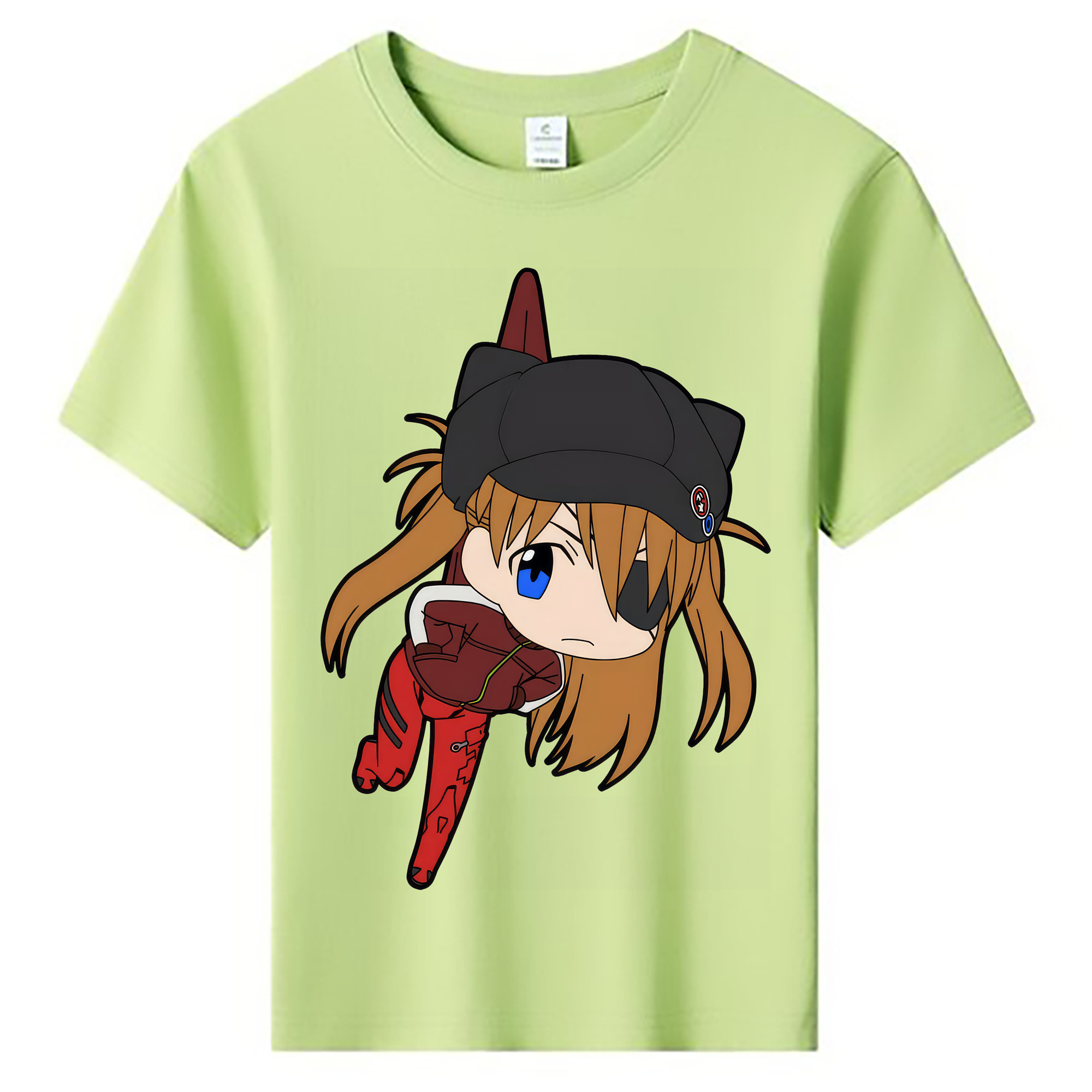 （画像用） EVA 新世紀エヴァンゲリオン 綿100％キッズTシャツ（フロントプリント）
